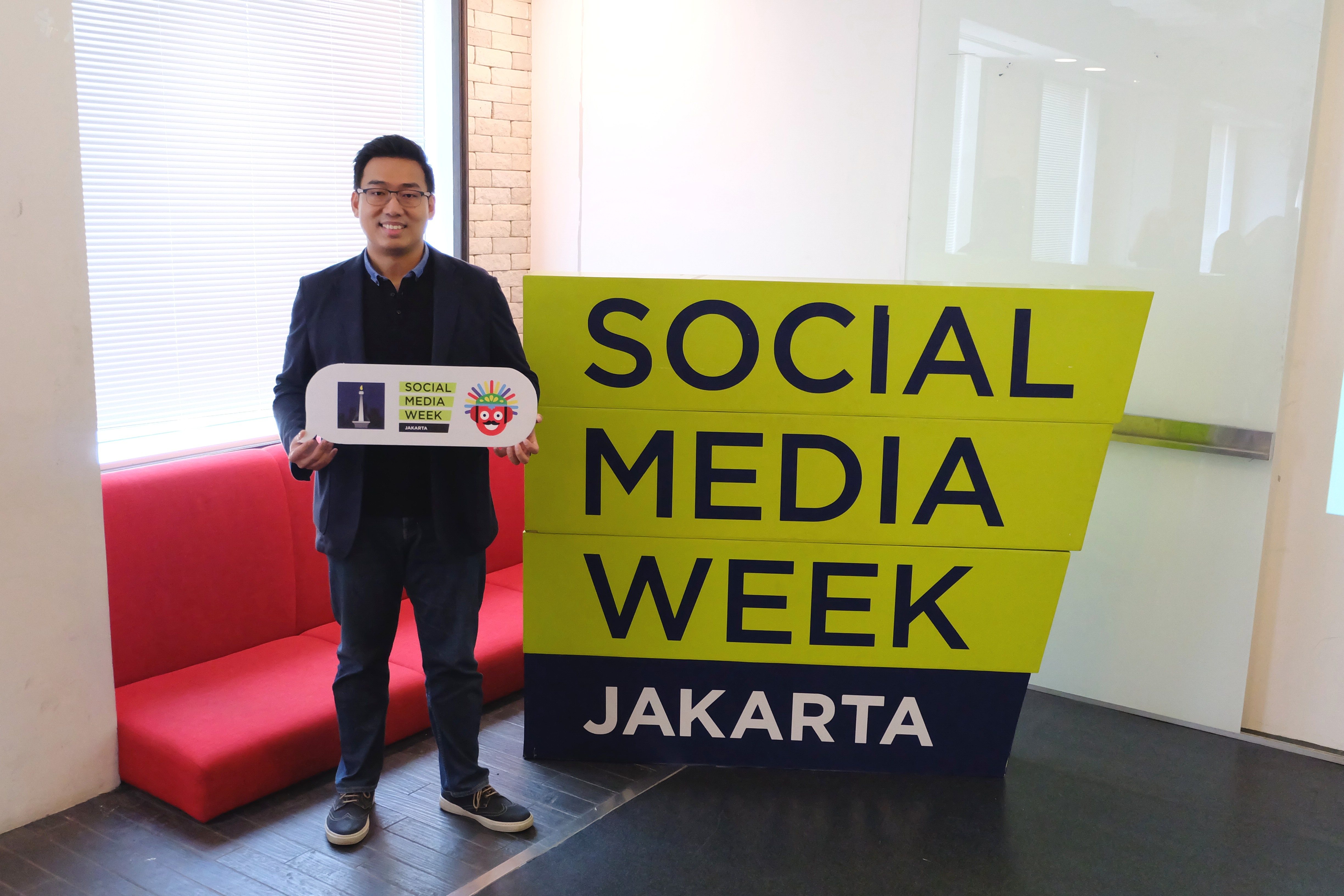 Antonny Liem, CEO Merah Cipta Media Group dan Chairman Social Media Week Jakarta. Foto oleh Ogilvy PR Jakarta 
