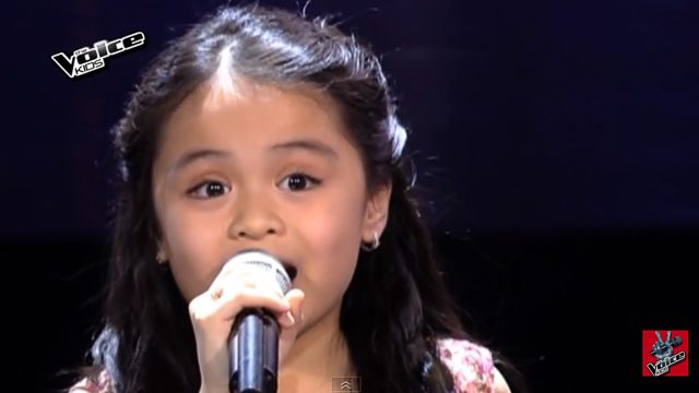ESANG. The little girl sings 'Home' from 'The Wiz' for her 'Voice Kids PH' blind audition. Screengrab from YouTube 