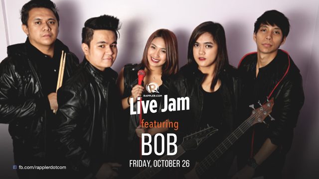 [WATCH] Rappler Live Jam: BOB