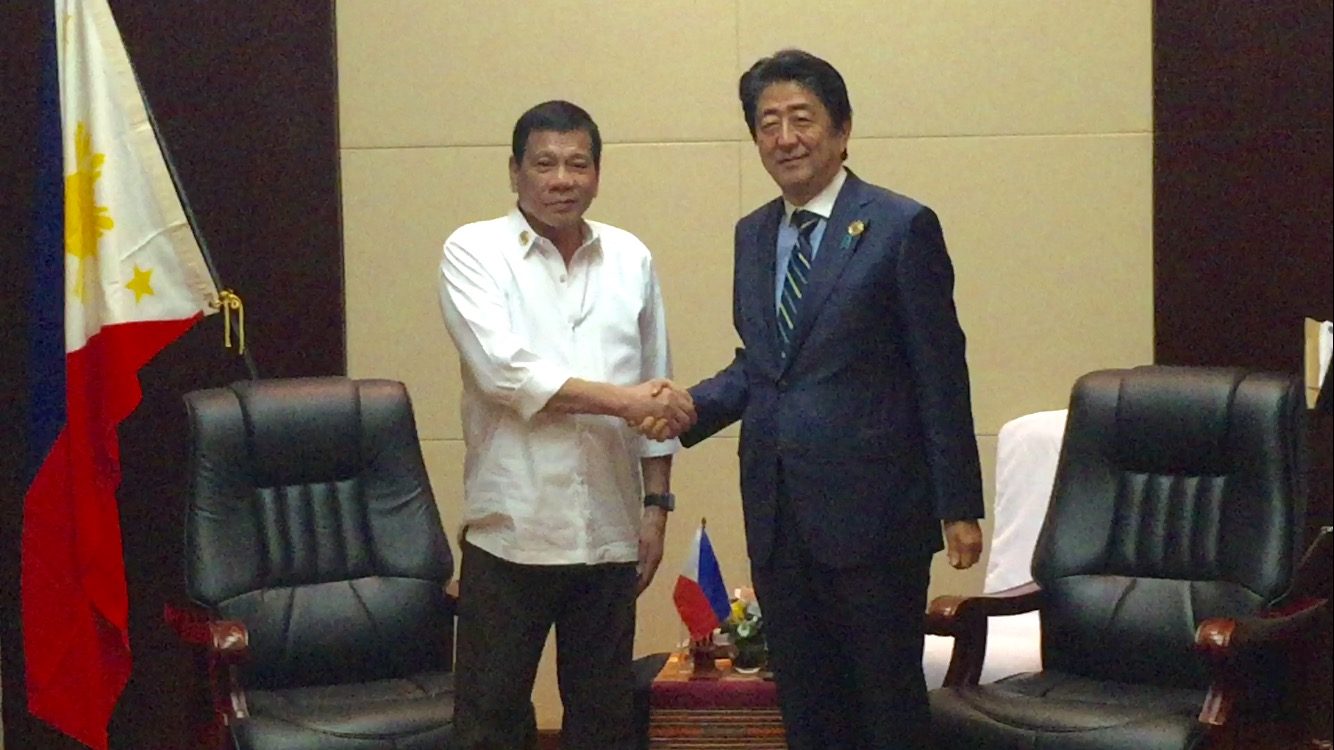 Shinzo Abe to Duterte: You’re ‘quite famous in Japan’