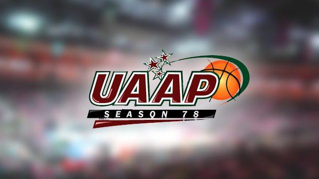 UAAP Season 78 first round schedule