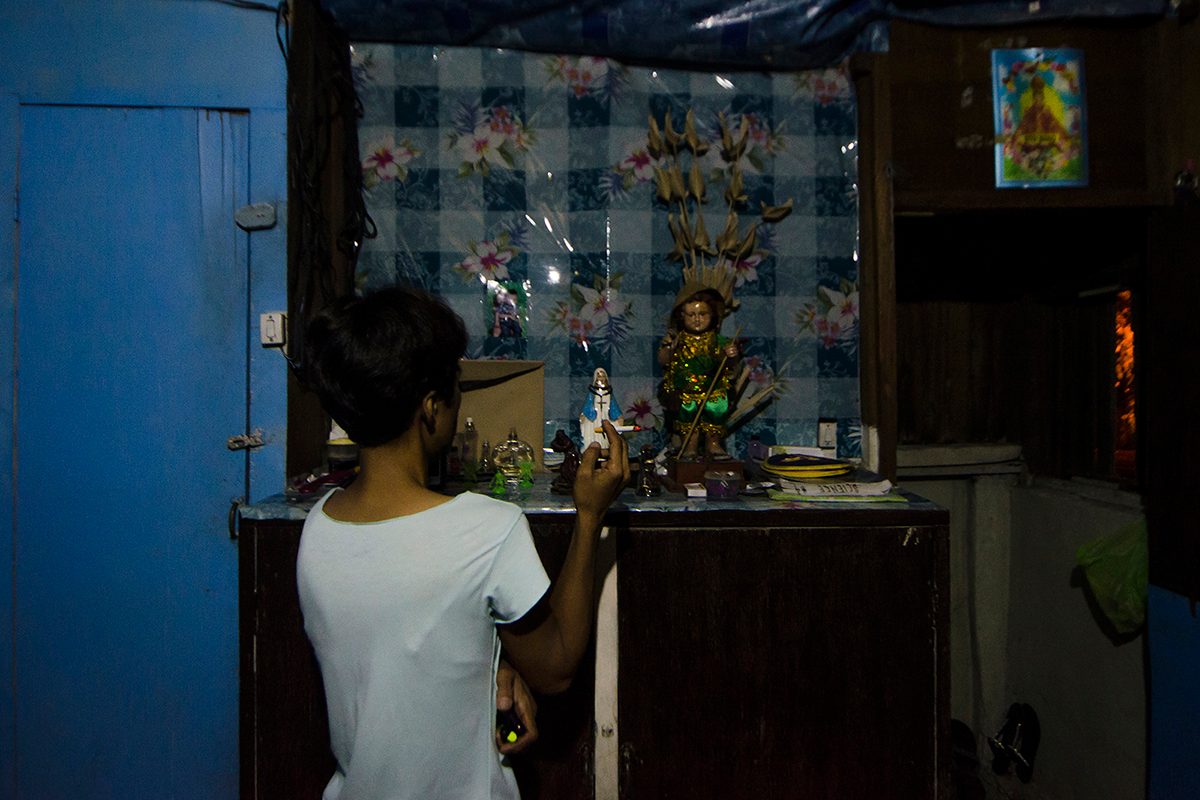 Paloma was 19 when she first received money in exchange for sex. Photo by Rob Reyes/Tokwa Collective for Rappler  