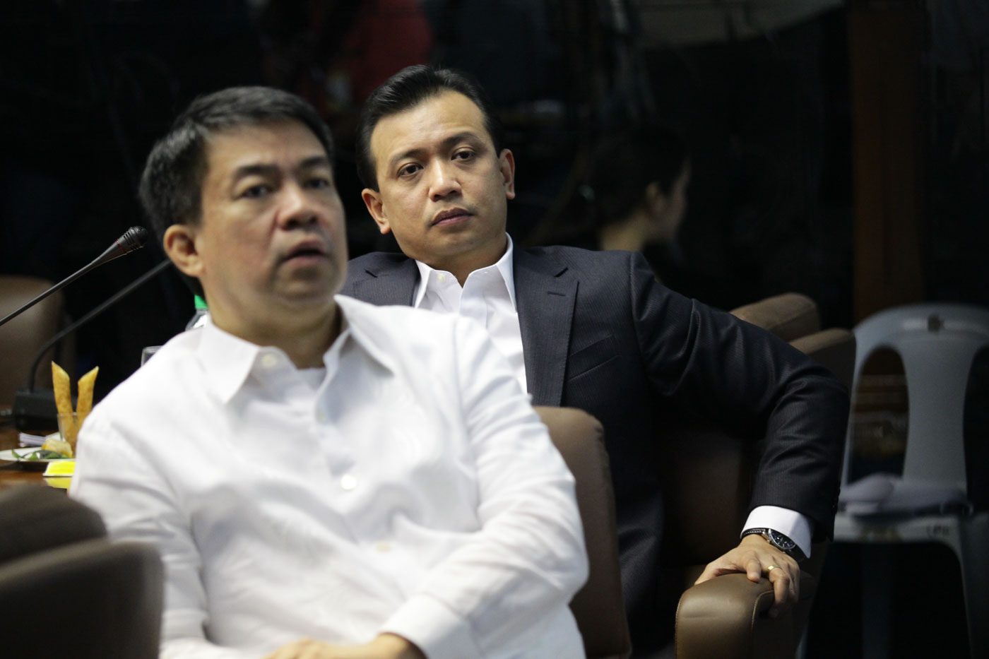SECOND REPORT? Senator Pimentel sayshe is set to prepare the Senate's second committee report on corruption allegations against Binay. Photo by Mark Cristino/Rappler 