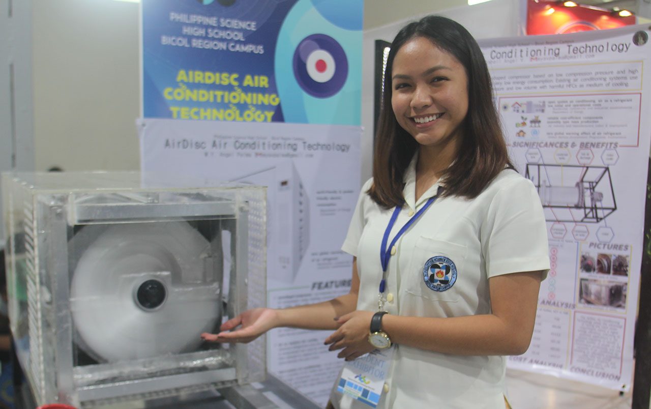 A cooler world: Bicolana teen invents green airconditioner