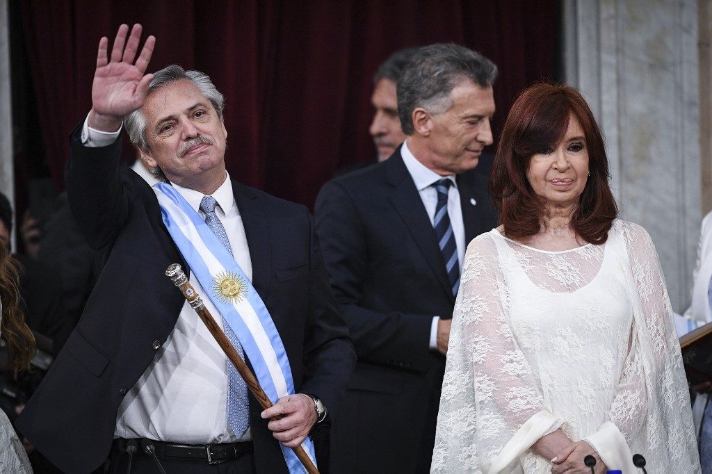 Fernandez promises ‘caring’ Argentina as he assumes presidency