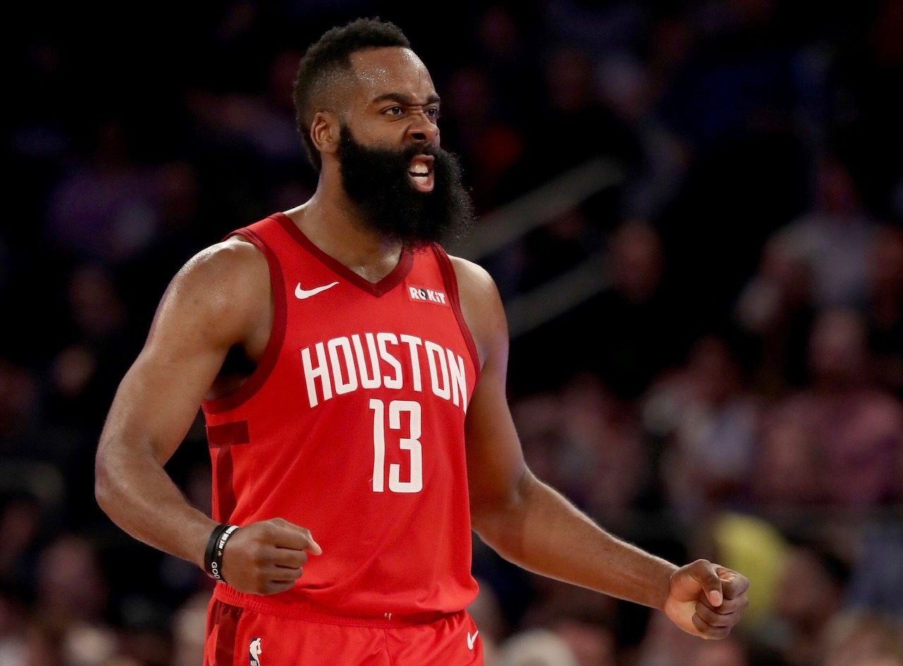 High-flying Harden makes history at the fabled Garden