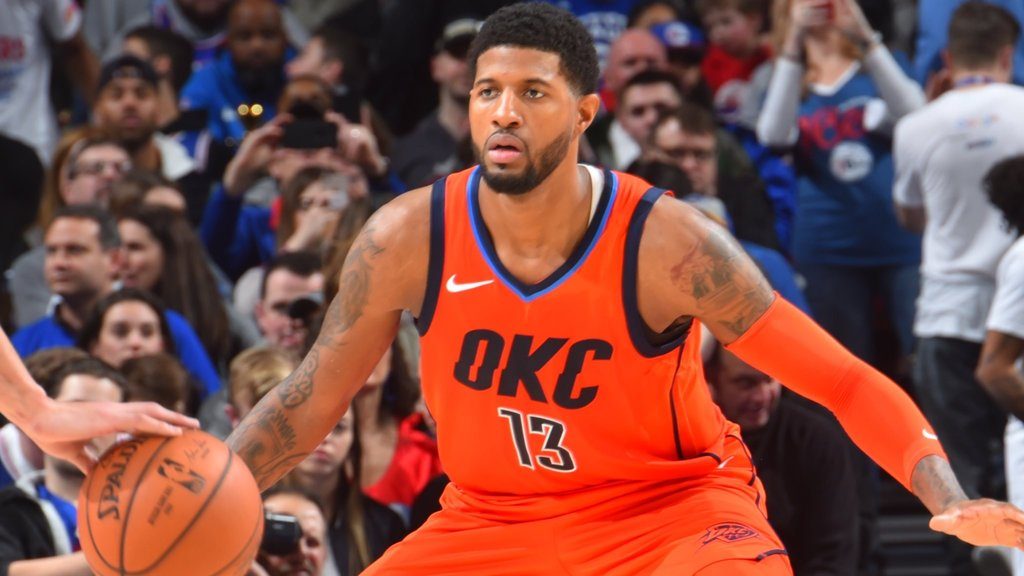 Paul George powers Thunder over 76ers in NBA thriller