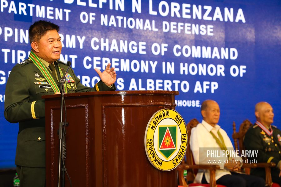 New Army chief Gapay officially takes command of ‘growing’ force