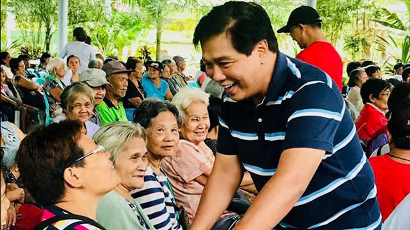 RUNNING FOR MAYOR. In this file photo posted on his Facebook account a day before he was shot on December 22,2018, Rep. Rodel Batocabe is seen with Daraga residents. 