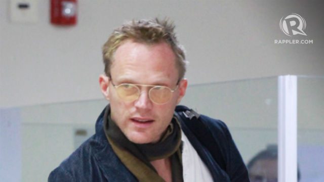 IN PHOTOS: Paul Bettany arrives in Manila