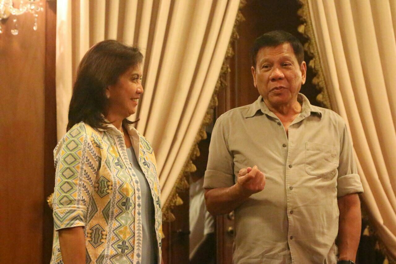 Duterte to Robredo: Come here often, you’re part of admin