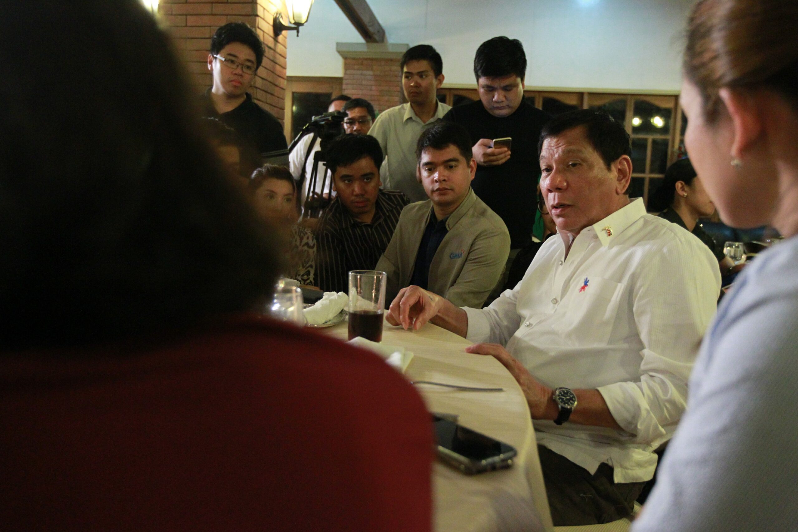 When Duterte dines with media