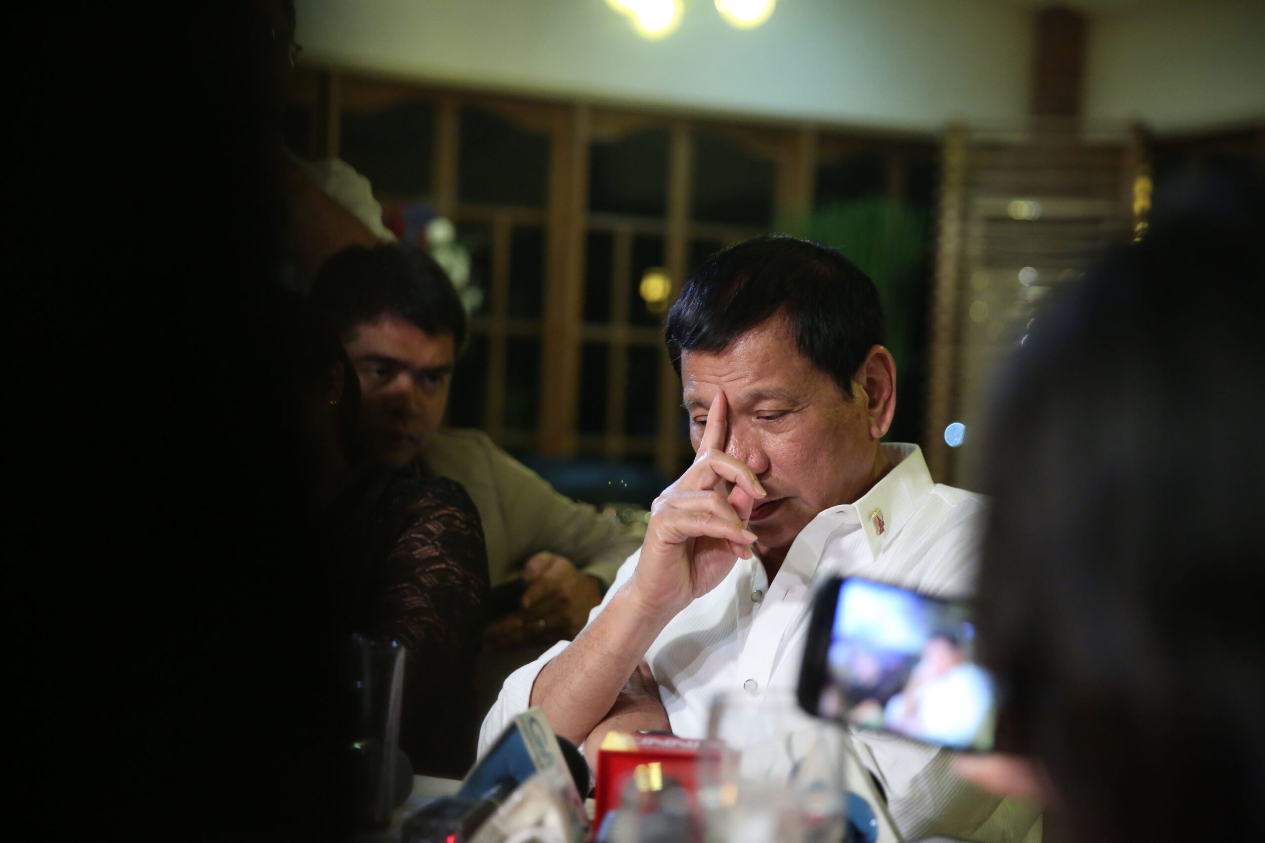 Duterte describes his tiring days as president