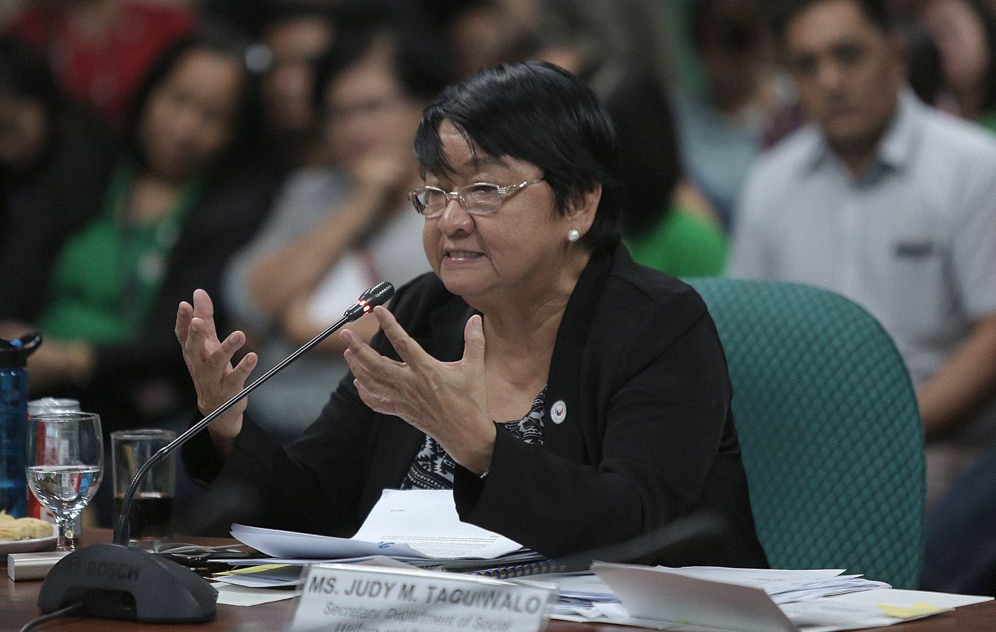 CA rejects Taguiwalo as DSWD chief