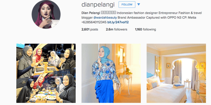 7 hijab blogger Indonesia terpopuler di Instagram