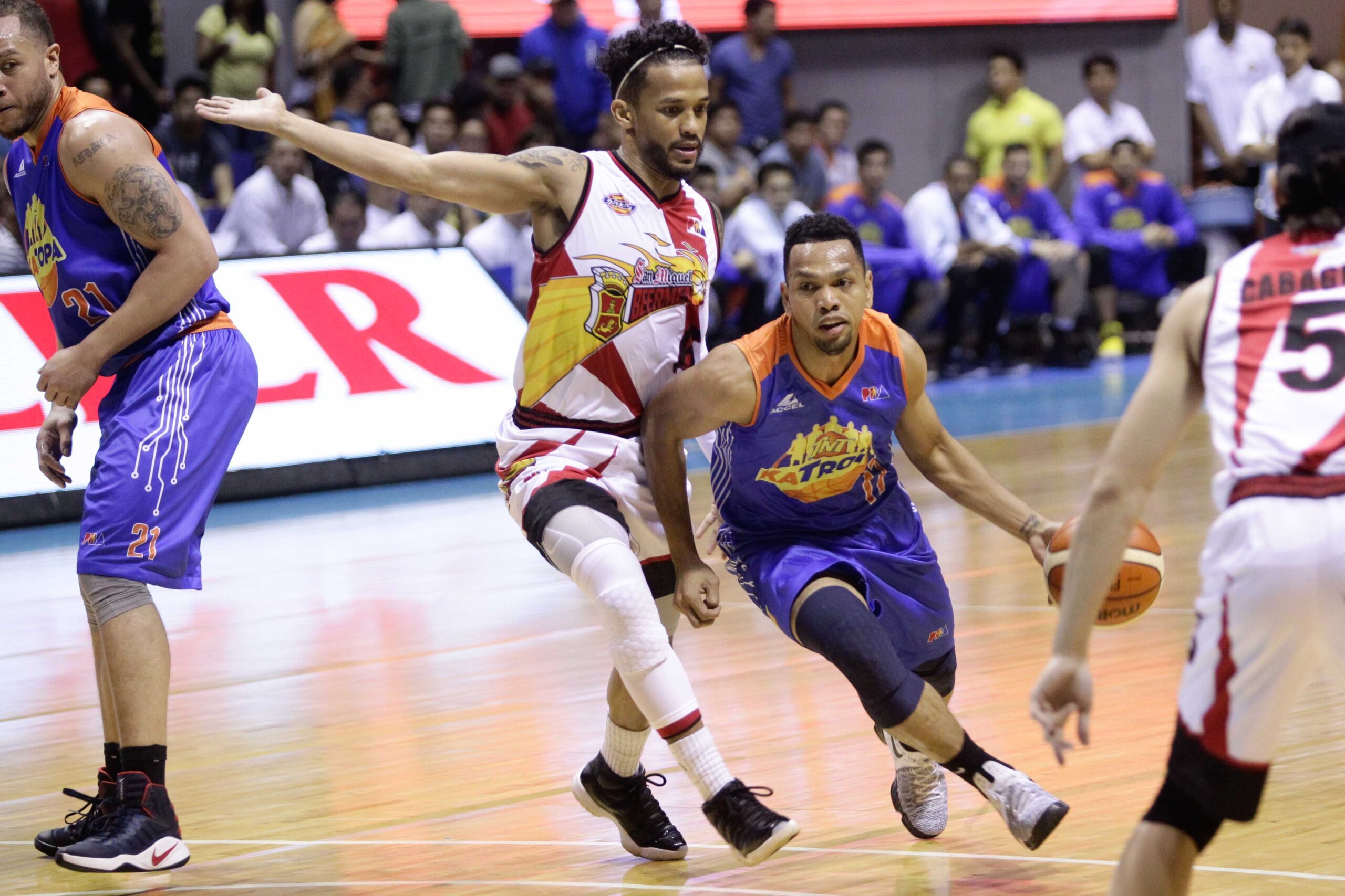 TNT takes Game 5 to put San Miguel on verge of elimination
