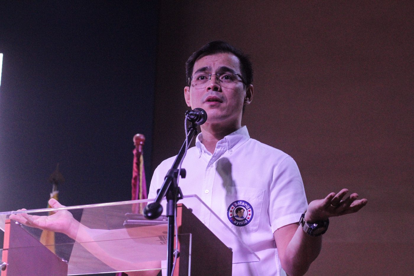 MAYOR-ELECT. Isko Moreno  promises to fight for human rights under his term as the local chief executive of Manila City. File photo by Lito Borras/Rappler  