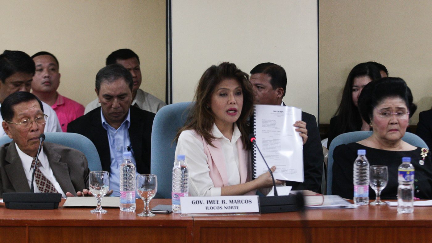Imee Marcos grilled over ‘gross negligence’ in tobacco fund use