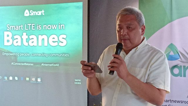 TAMAYO. Smart's Senior Vice President of Network Planning and Engineering, Mario Tamayo, says they had to deploy special heavy equipment for the transport and installation of the LTE cell sites 