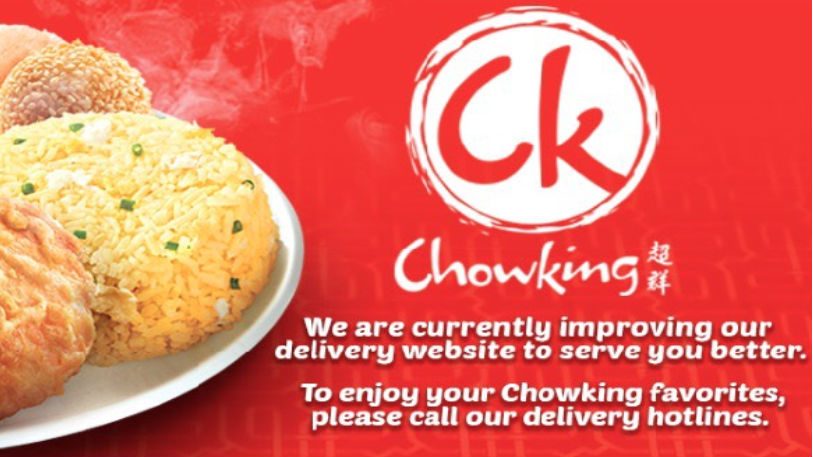 Jollibee suspends Chowking, Greenwich, Red Ribbon delivery websites