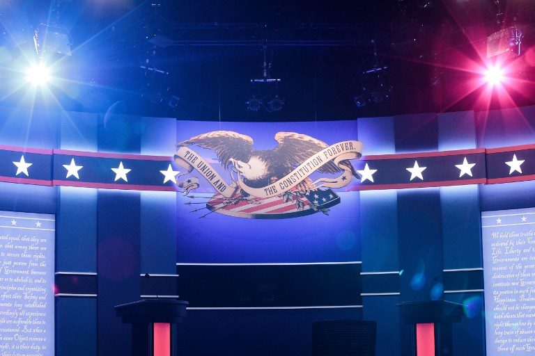 Clinton, Trump go head to head in first debate