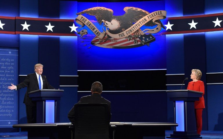 Clinton, Trump clash in fiery first debate
