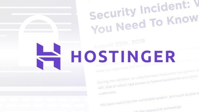 Data breach at webhost Hostinger exposes 14 million users