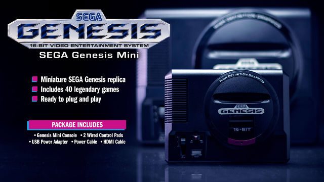 Sega launching Genesis Mini retro console on September 19