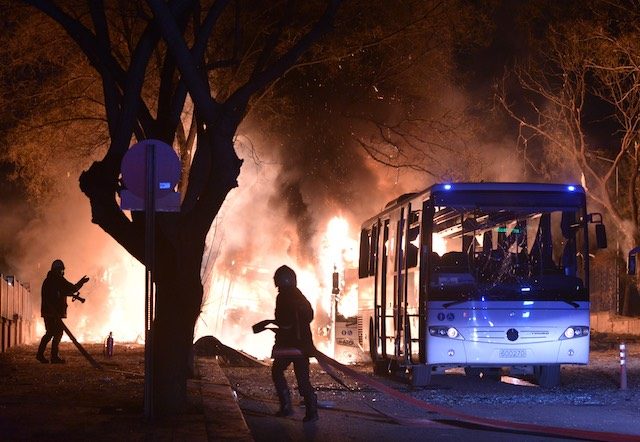28 killed in Ankara bomb attack on Turkish military