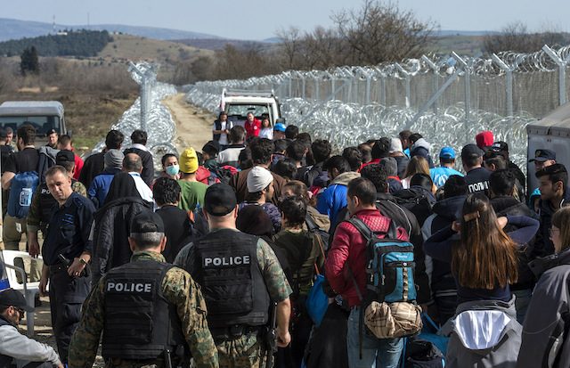 Balkan nations cap migrant numbers as EU warns of ‘disaster’