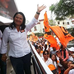 Daughter of Peru’s disgraced Fujimori leads presidential poll
