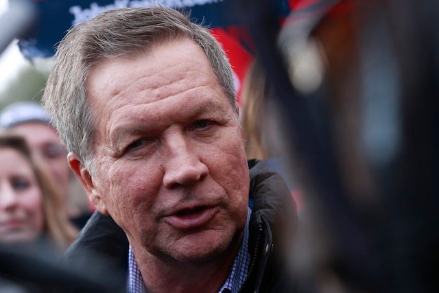 Republican John Kasich has his moment in New Hampshire
