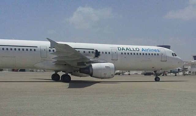 Blast on Somalia airplane ‘was caused by bomb’