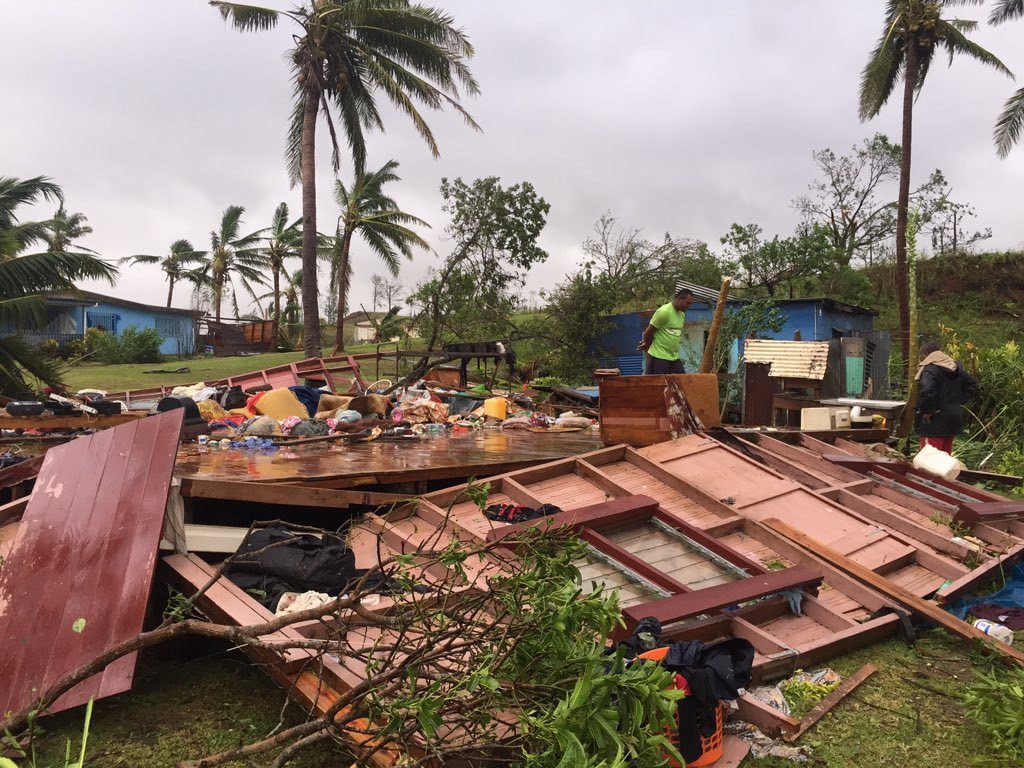 Fiji cyclone highlights urgency in ratifying Paris climate deal – group