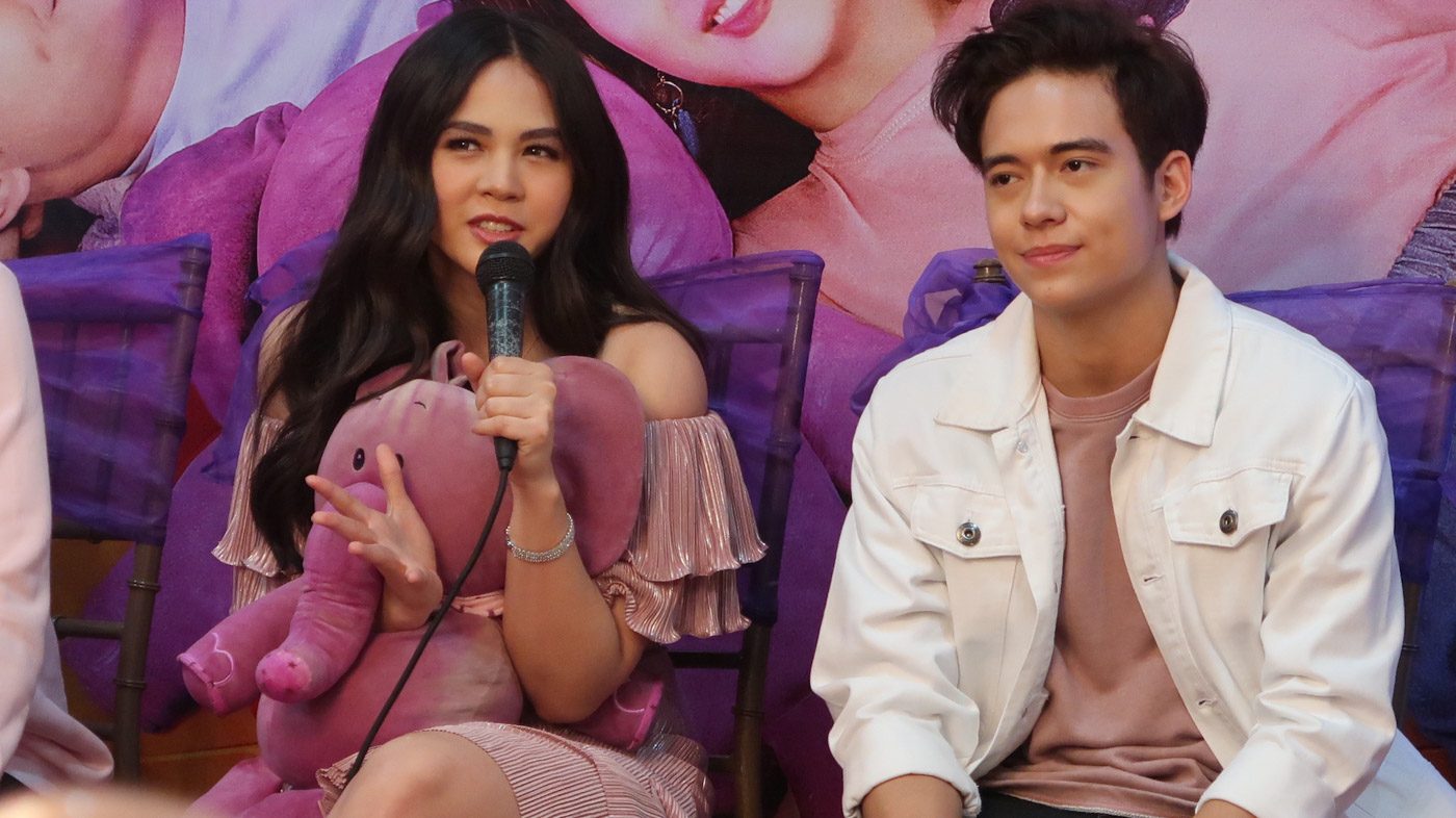 DIFFERENT PAIR UP. Janella Salvador says she initially felt weird to be working with another partner but eventually warmed up to it.   