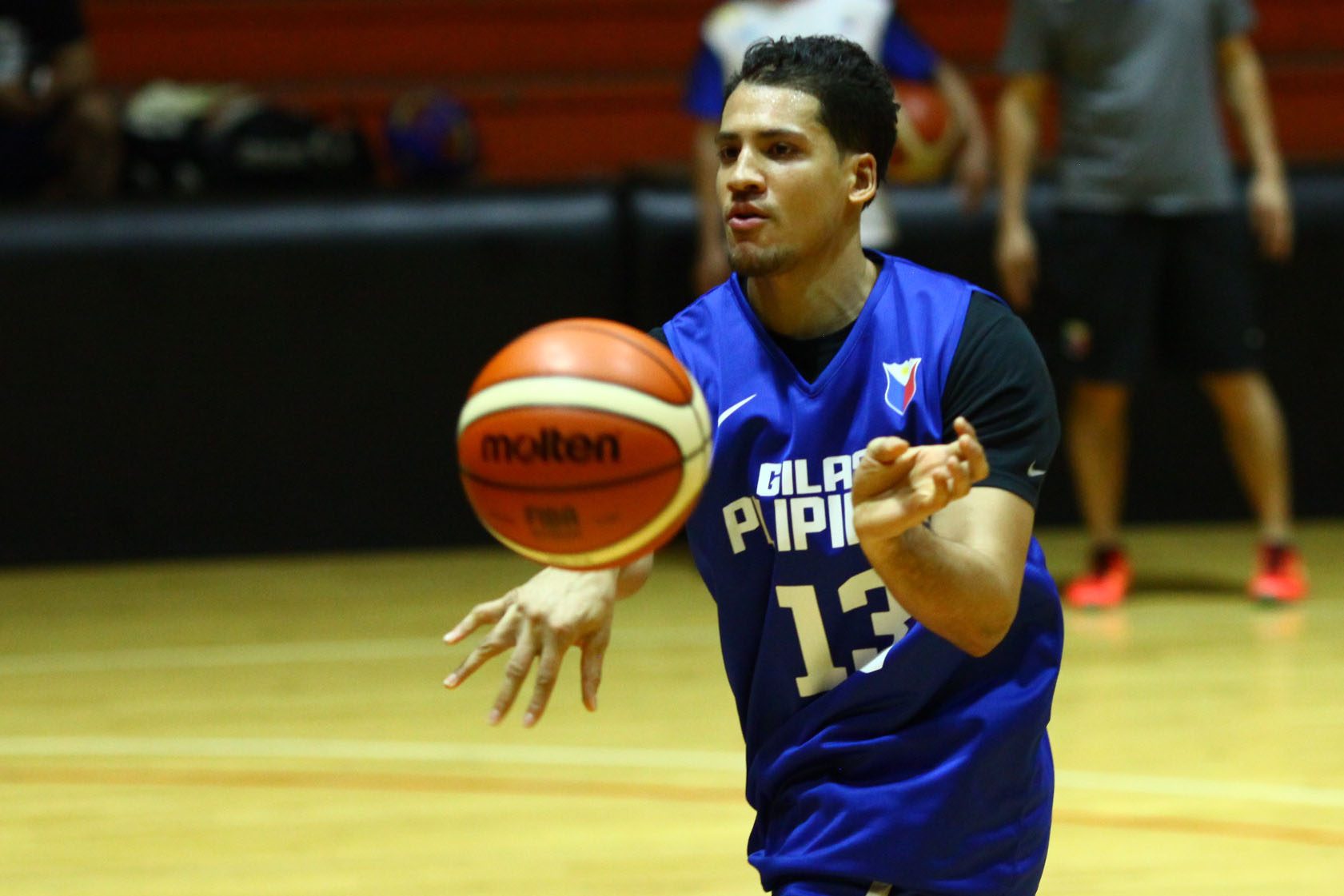 SWEET SHOOTER. Sniper Marcio Lassiter is expected to give Gilas a boost on offense. Photo by Josh Albelda/ Rappler 