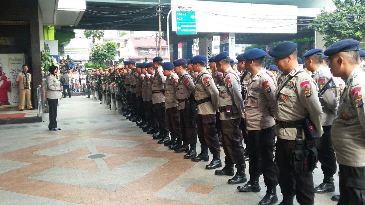 Huge deployment of security forces planned for Jakarta rally