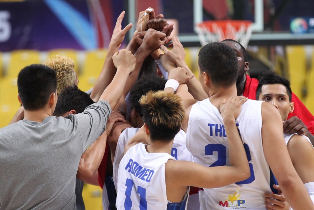 ON TO THE SEMIFINALS. Gilas Pilipinas is two wins away from the gold and a ticket to the Rio Olympics. Photo from FIBA 