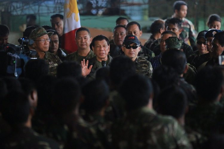 Duterte in Marawi: Never allow terrorists’ ideology to spread