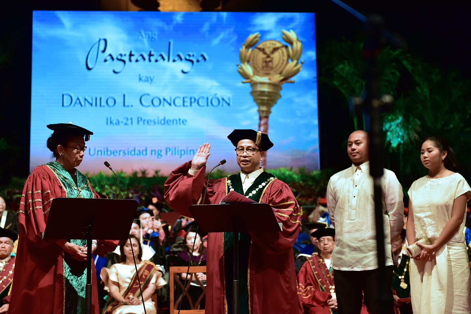 Danilo Concepcion vows UP students can express ideas ‘without fear’