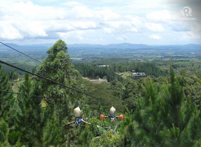 GIVE IT A TRY. 840-m dual zipline. Photo by Henrylito D Tacio   