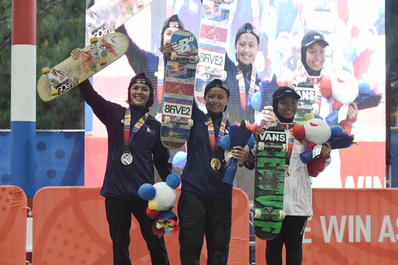 Margielyn Didal romps to first SEA Games skateboarding gold
