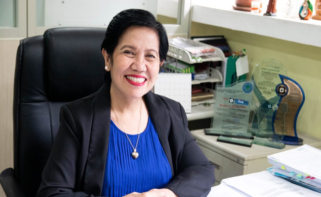INVESTING IN METROLOGY. Benilda Ebarvia wins the prestigious 2019 Developing Economies National Metrologies Institute Award. She is the first winner of the award from the Philippines. Photo from RRUDela Cruz/DOST 