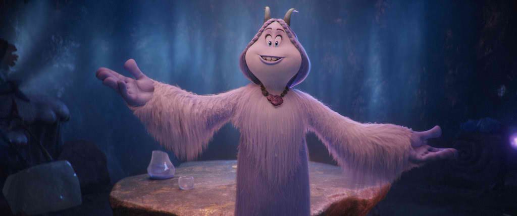 MEECHEE. Zendaya plays an inquisitive and curious Yeti. Image courtesy of Warner Bros. Pictures 