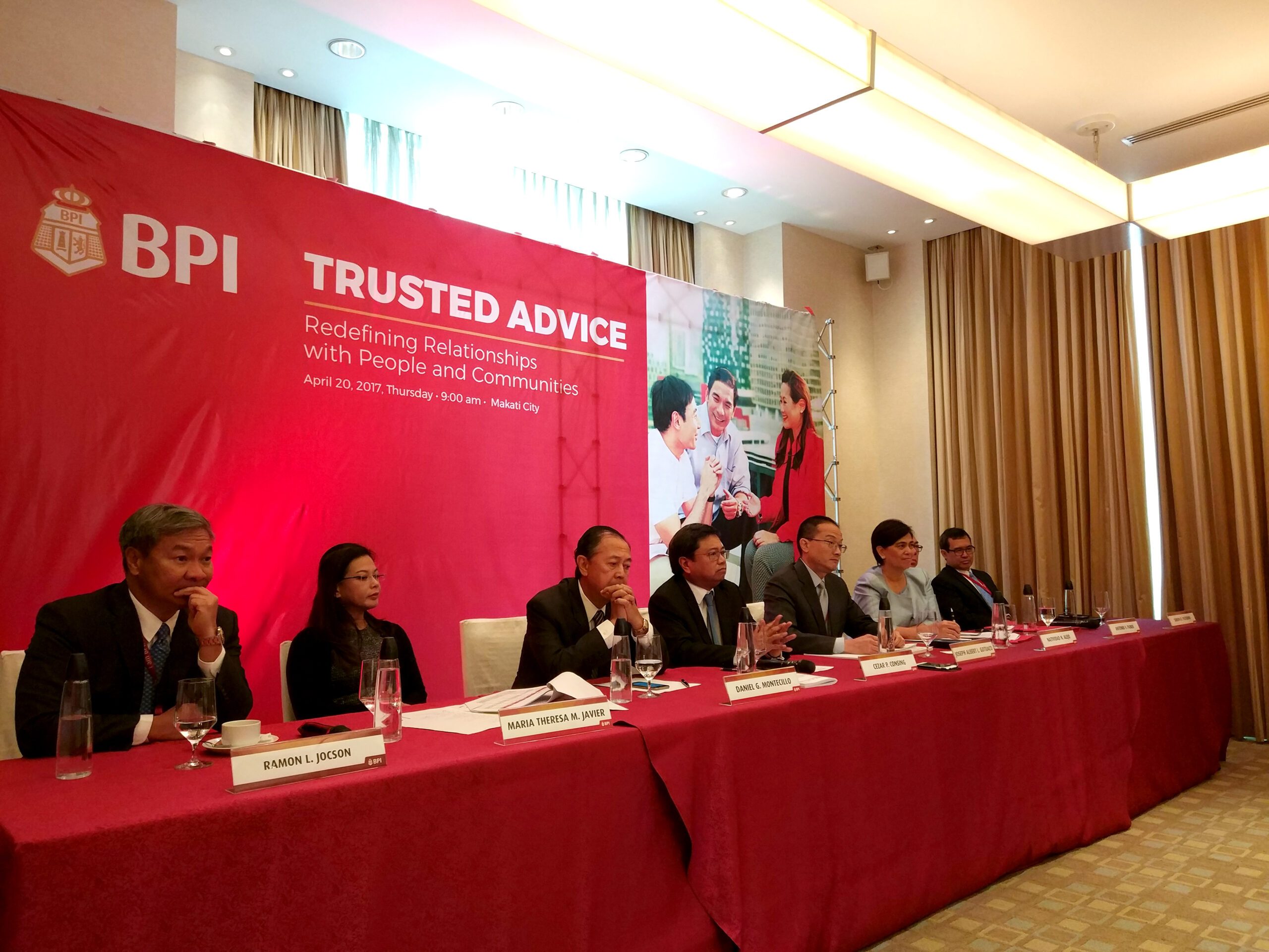 BPI net income up slightly to P22.42 billion in 2017
