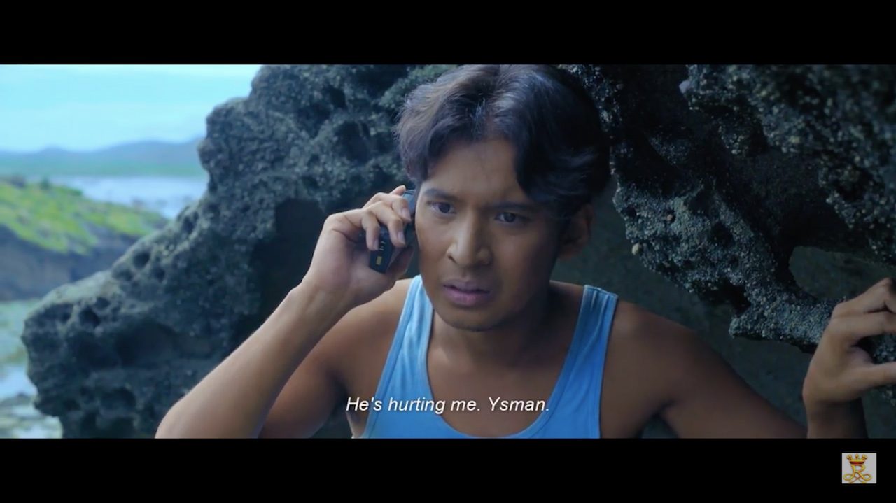 DIFFERENT ROLE. Christian Bables makes his debut as a lead actor in the movie. Screenshot from Regal Entertainment 