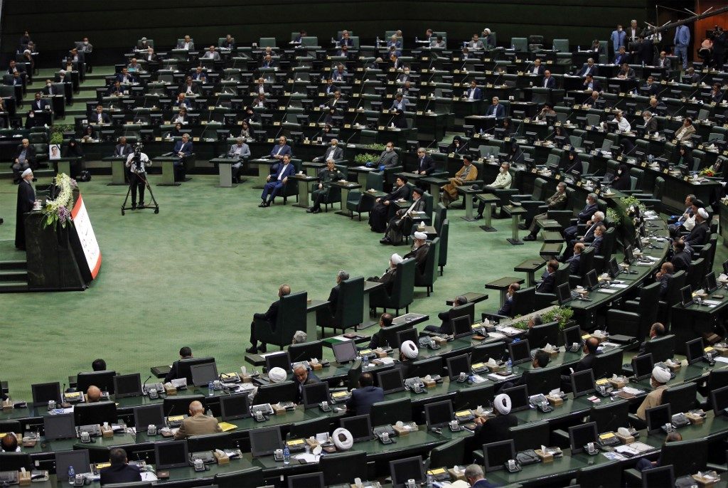Rouhani urges Iran MPs to ‘cooperate’ as parliament opens
