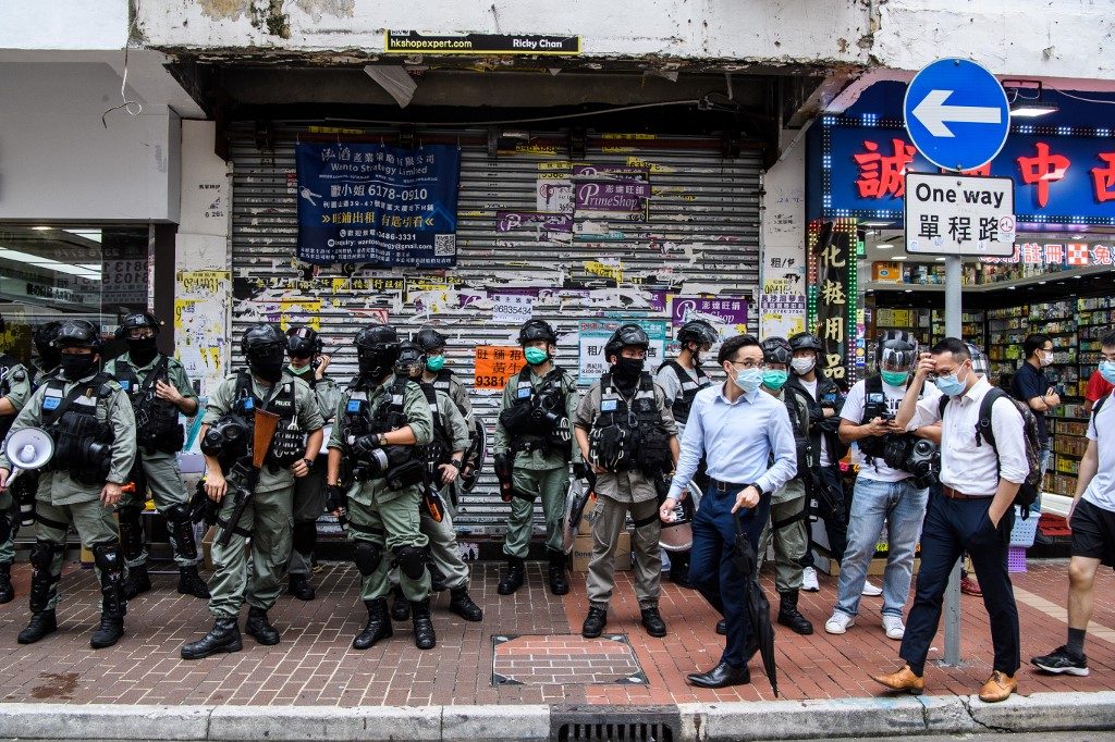 U.S. revokes Hong Kong’s special status as anger grows over China law