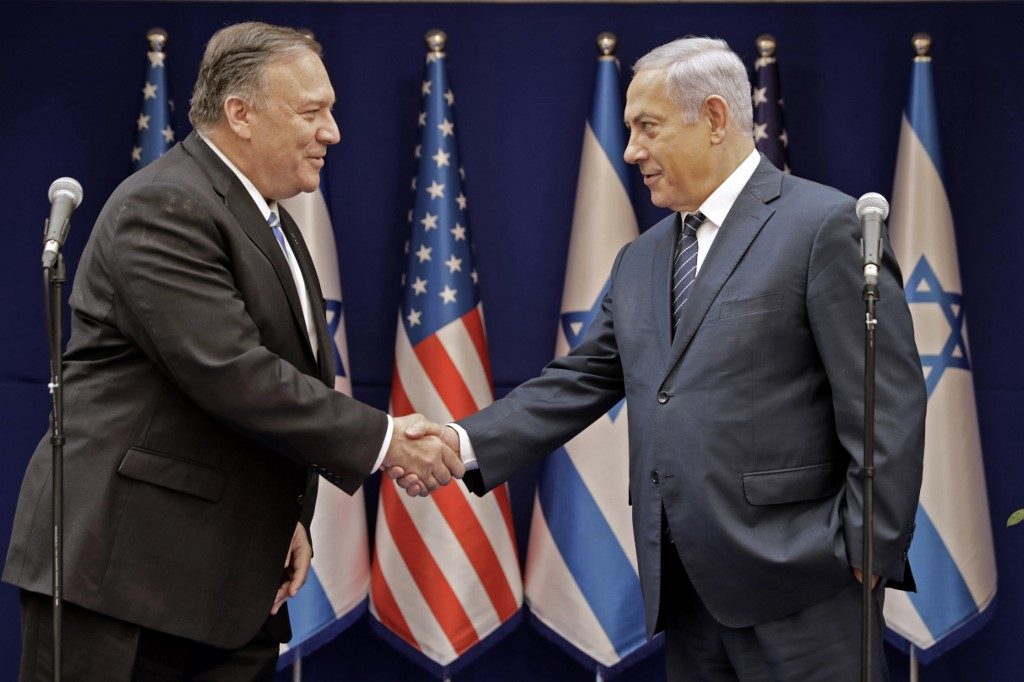 Pompeo in Israel for West Bank annexation talks amid new bloodshed