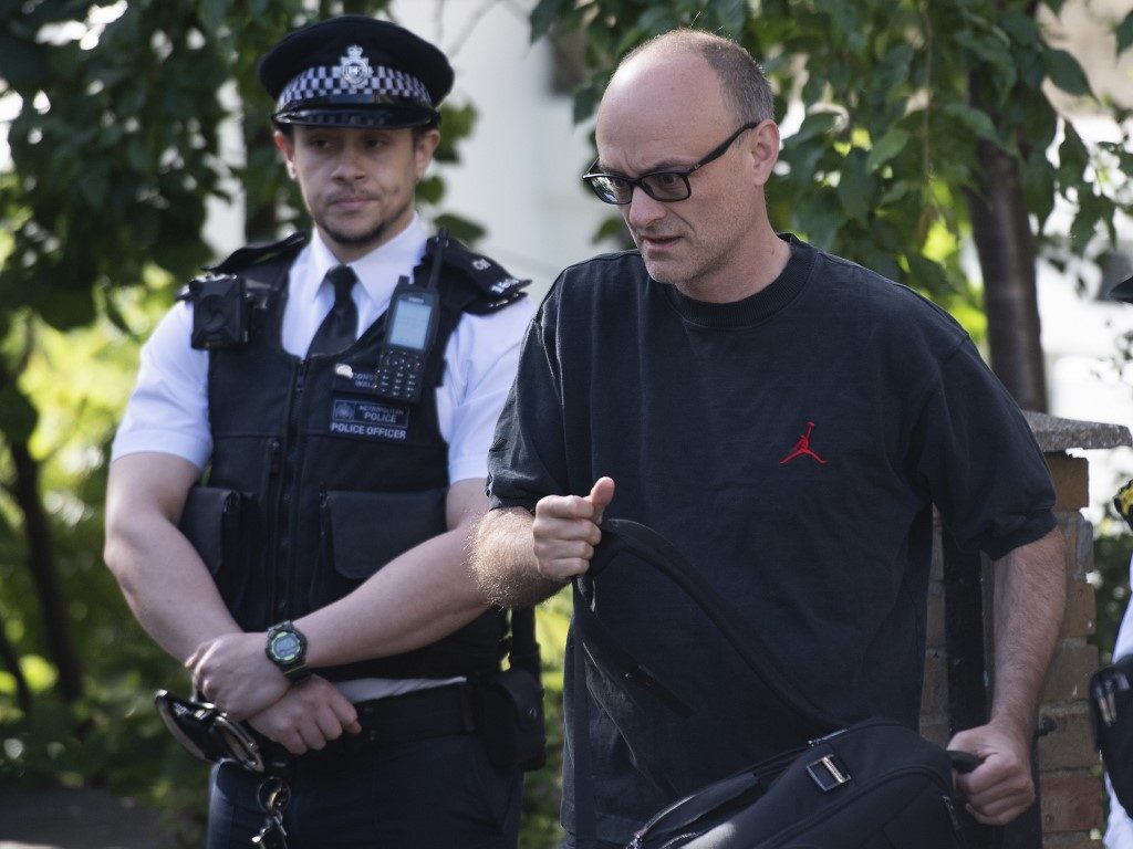 UK police say PM aide Cummings made minor lockdown breach